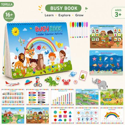 Toyella Printable Busy Book Pack