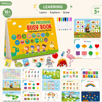 Toyella Printable Busy Book Pack