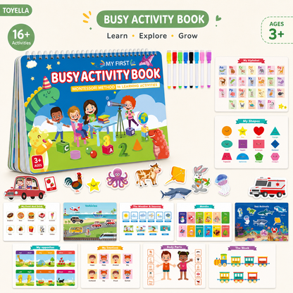 Toyella Printable Busy Book Pack