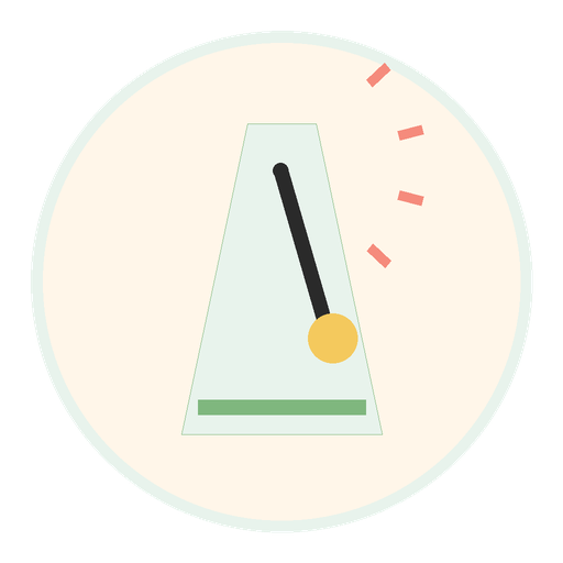 Rhythm awareness practice icon