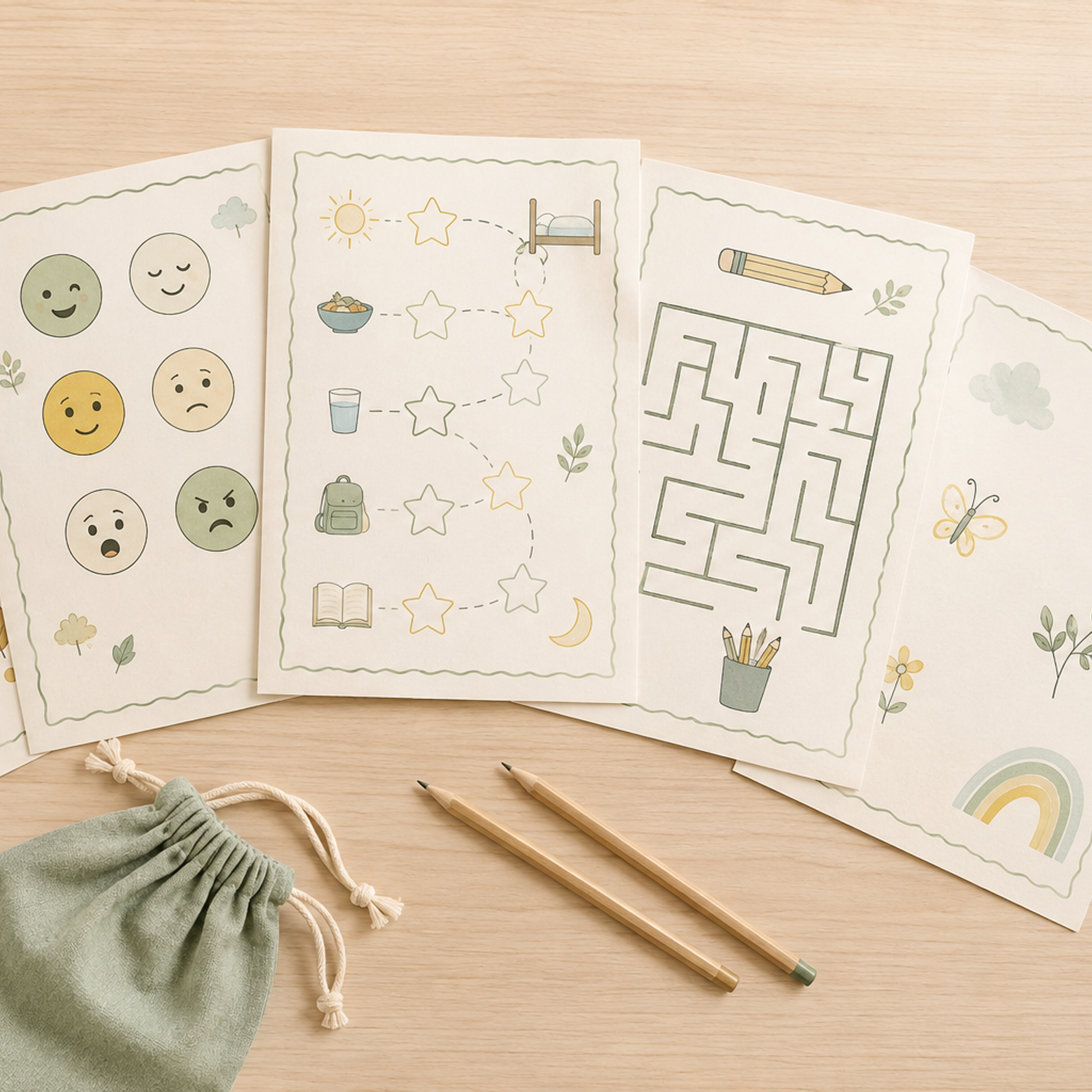 Toyella Screen-Free Starter Pack — coherent product overview