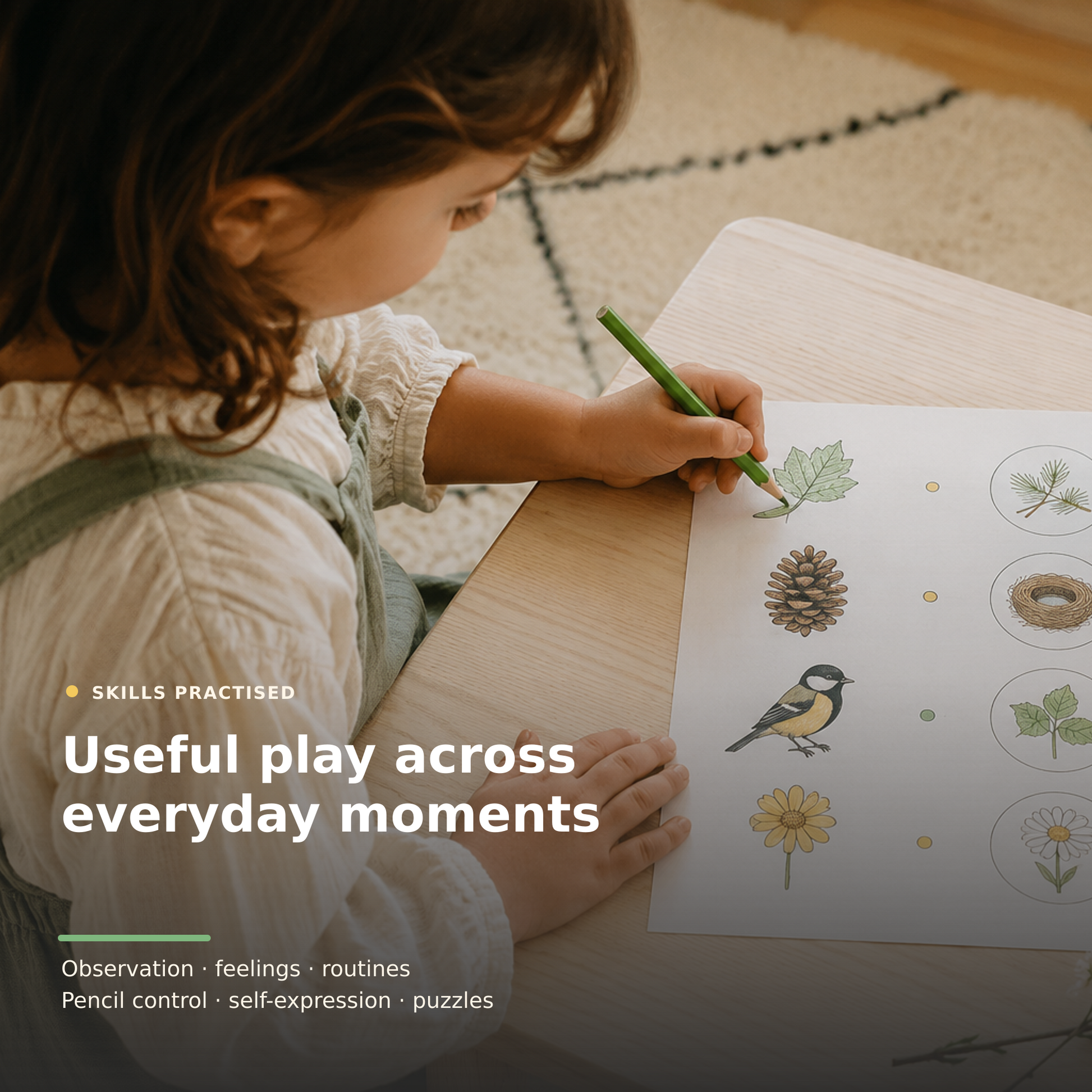 Toyella Screen-Free Starter Pack — skills practised
