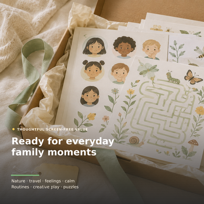 Toyella Screen-Free Starter Pack — gift-ready family value
